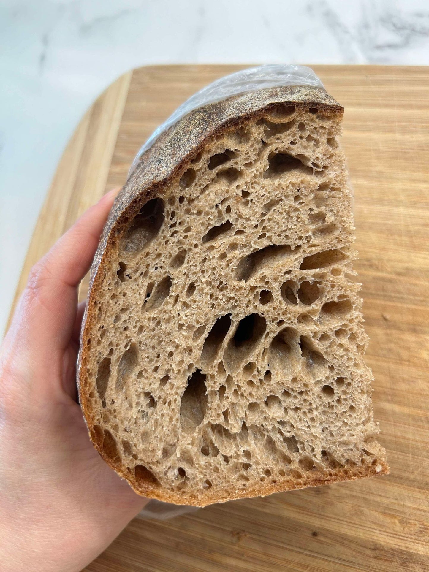 Pachet 30 kg făină integrală de grâu (25 kg) + secară (5 kg)