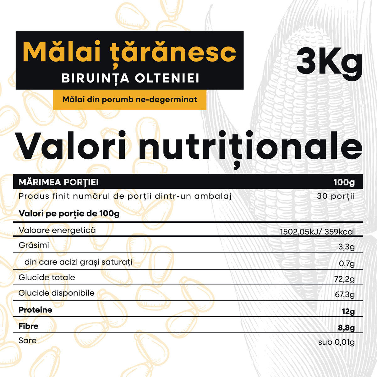 Mălai țărănesc Biruința Olteniei