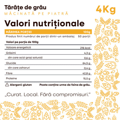 Tărâțe integrale de grâu