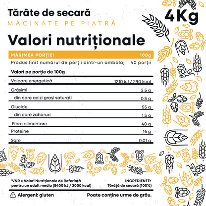 Tărâțe integrale de secară