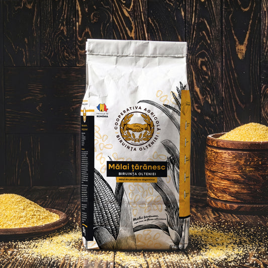 Mălai țărănesc Biruința Olteniei 3 Kg. - disponibil din toamnă
