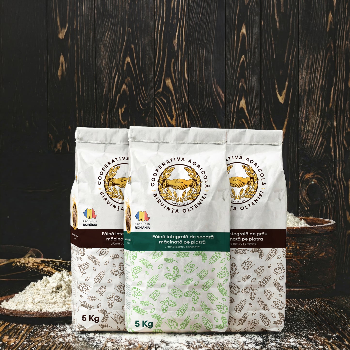 3 saci de produse Biruinta Olteniei